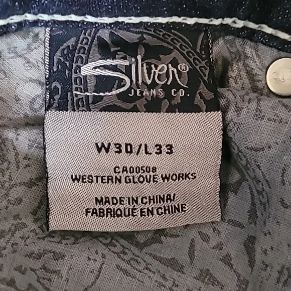 Silver Brand Jean's 30/33 - Picture 5 of 8